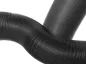 Preview: Aluflexrohr 1500mm 2-lagig, Ø 100 mm, schwarz beschichtet