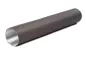 Preview: Aluflexrohr 1500mm 2-lagig, Ø 100 mm, grau beschichtet