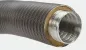 Preview: Aluflexrohr 800mm isoliert 5-lagig, Ø 80 mm, grau beschichtet
