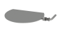 Preview: Drosselklappe  - 200 mm - grau
