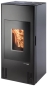 Preview: Pelletofen Haas+Sohn HSP 4.0-F1 – Keramik perl-grau – 2,7 bis 8,5 kW