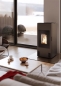 Preview: Pelletofen Haas+Sohn HSP 4.0-F1 – Keramik perl-grau – 2,7 bis 8,5 kW