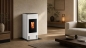 Preview: Pelletofen Haas+Sohn HSP 4.0-F1 – Keramik perl-grau – 2,7 bis 8,5 kW