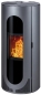 Preview: Pelletofen Haas+Sohn HSP 4.0-F3 – Keramik perl-grau – 2,7 bis 8,5 kW