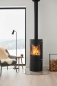 Preview: Kaminofen Haas+Sohn LUMO S – tief-schwarz – 5,5 kW