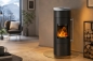 Preview: Kaminofen Haas+Sohn LUMO T – tief-schwarz – 5,5 kW