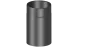 Preview: Rauchrohr 250mm Längenelement - 120 mm - schwarz