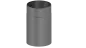 Preview: Rauchrohr 250mm Längenelement - 130 mm - grau