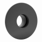 Preview: Pellet-Erweiterung mit Rosette 100 mm auf 150 mm - gussgrau