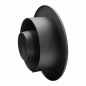 Preview: Pellet-Erweiterung mit Rosette 100 mm auf 150 mm - gussgrau