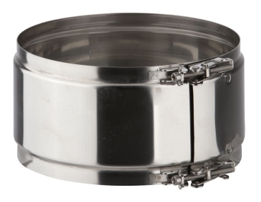 Preview: T-Anschluss 90° - 130mm - doppelwandig - Professional 06