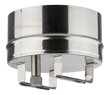 Preview: Rußtopf mit Kondensatablauf - 130mm - doppelwandig - Professional 06