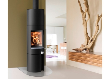 Kaminofen Haas + Sohn Ficus II RLU - schwarz - grande - 5kw