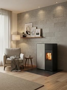 Preview: Pelletofen Haas+Sohn HSP 8 LUCCA II RLU Urban – inkl. WLAN-Modul – 2,5 - 8,5 kW