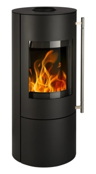 Kaminofen Haas+Sohn LUMO S – tief-schwarz – 5,5 kW