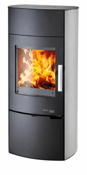 Kaminofen Haas+Sohn VERONA GRANDE easy – mit Blechverkleidung nach Wahl – 6,4 kW