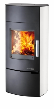 Preview: Kaminofen Haas+Sohn VERONA GRANDE easy – mit Blechverkleidung nach Wahl – 6,4 kW