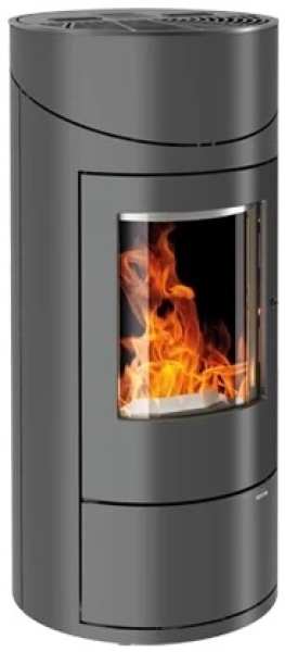 Pelletofen Haas+Sohn HSP 7 DIANA – perl-schwarz inkl. WLAN-Modul – 2,4 bis 8,2 kW