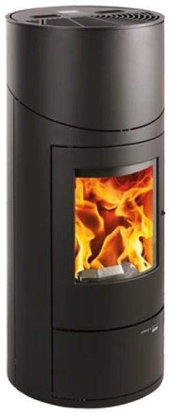 Pelletofen Haas+Sohn HSP 7 DIANA GRANDE-PLUS RLU – perl-schwarz mit Keramikverkleidung inkl. WLAN-Modul – 2,4 bis 8,2 kW