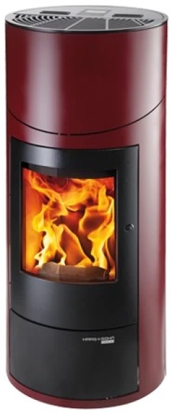 Pelletofen Haas+Sohn HSP 7 DIANA GRANDE-PLUS RLU – perl-schwarz mit Keramikverkleidung inkl. WLAN-Modul – 2,4 bis 8,2 kW