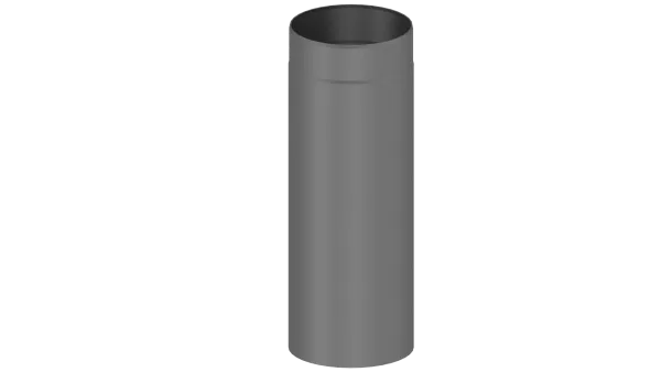 Rauchrohr 500mm Längenelement - 120 mm - grau