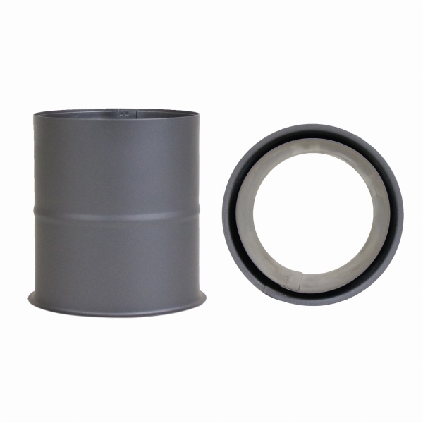 Pelletofenrohr Wandfutter / Mauermuffe - 100 mm